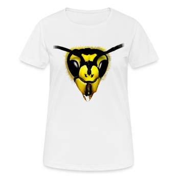 EUROPEAN WASP - Women's Breathable T-Shirt - white - Front - AI Model Female 172 dark (172cm)