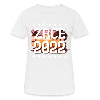 Zrce 2022 - Frauen T-Shirt atmungsaktiv - Weiß - Vorne - AI Model Female 172 dark (172cm)