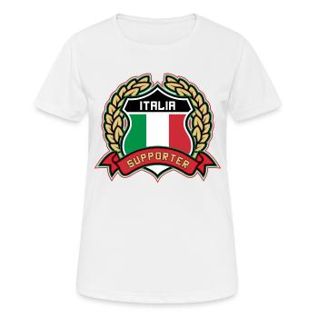 Italia - Women's Breathable T-Shirt - white - Front - AI Model Female 172 dark (172cm)