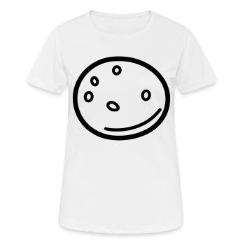 Kartoffel - Frauen T-Shirt atmungsaktiv - Weiß - Vorne - AI Model Female 172 dark (172cm)