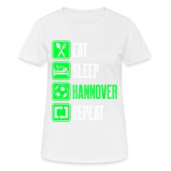 Repeat Hannover - Women's Breathable T-Shirt - white - Front - AI Model Female 172 dark (172cm)
