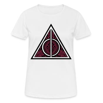 Always 3C - Frauen T-Shirt atmungsaktiv - Weiß - Vorne - AI Model Female 172 dark (172cm)