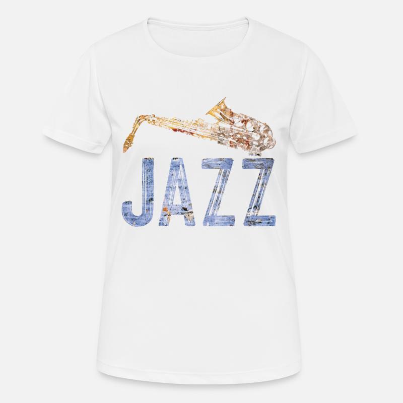 Jazz - Women's Breathable T-Shirt - white