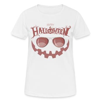 Joyeux Halloween Citrouille Garçons Filles Chemise Enfants - T-shirt respirant Femme - blanc - Devant - AI Model Female 172 dark (172cm)