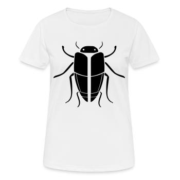 Cafard - T-shirt respirant Femme - blanc - Devant - AI Model Female 172 dark (172cm)