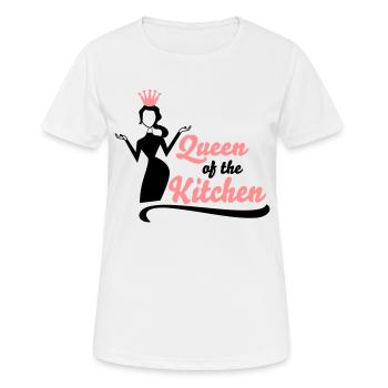 Fun gifts for women who love to cook - Women's Breathable T-Shirt - white - Front - AI Model Female 172 dark (172cm)