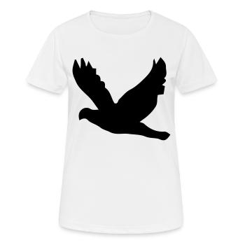 bird - T-shirt respirant Femme - blanc - Devant - AI Model Female 172 dark (172cm)