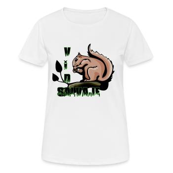 Chipmunk - Women's Breathable T-Shirt - white - Front - AI Model Female 172 dark (172cm)