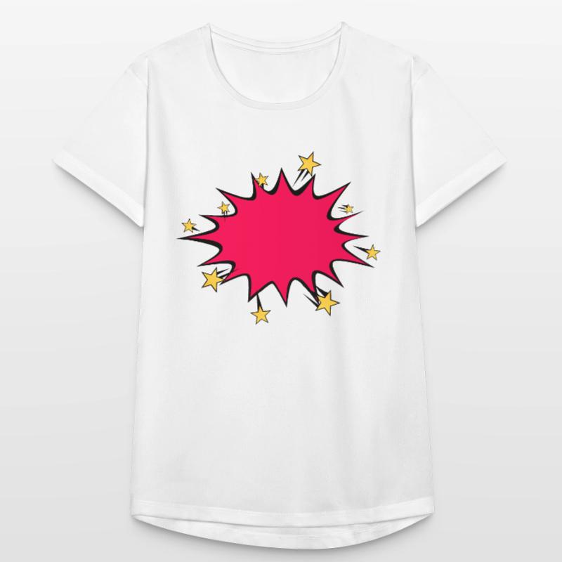 bubble explosion star eclate drawing Women's Breathable T-Shirt