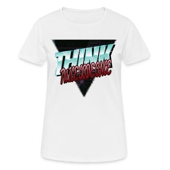 health informatics specialist clothing - Frauen T-Shirt atmungsaktiv - Weiß - Vorne - AI Model Female 172 dark (172cm)
