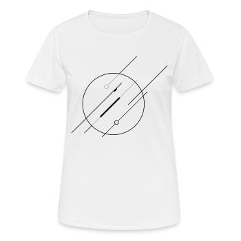 Minimal - Women's Breathable T-Shirt - white - Front - AI Model Female 172 dark (172cm)