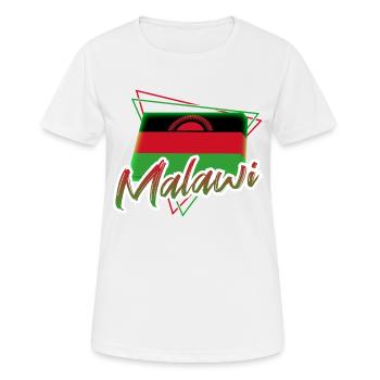 Malawi - Women's Breathable T-Shirt - white - Front - AI Model Female 172 dark (172cm)