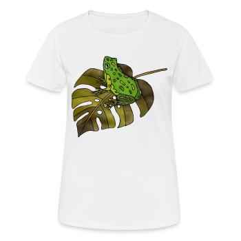 Frog - Women's Breathable T-Shirt - white - Front - AI Model Female 172 dark (172cm)