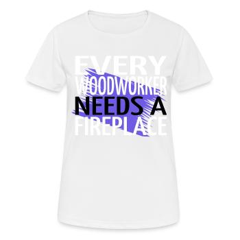 arboriculturist apprentice - Women's Breathable T-Shirt - white - Front - AI Model Female 172 dark (172cm)