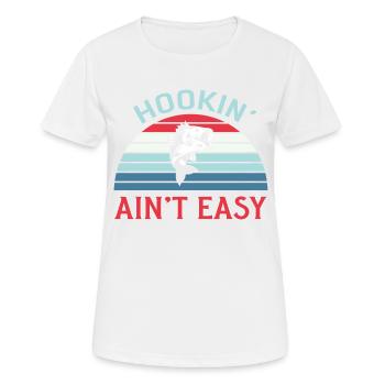 Fishermen Fishing Fishing Fishing Anglers Fish Fish - Women's Breathable T-Shirt - white - Front - AI Model Female 172 dark (172cm)