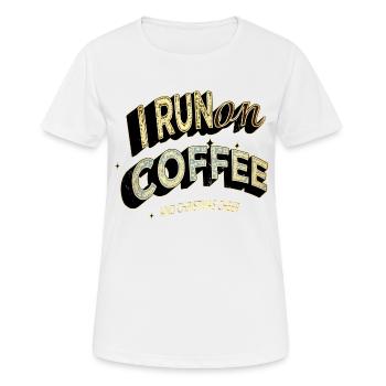 funny sayings dinosaur tshirt funny gym - Frauen T-Shirt atmungsaktiv - Weiß - Vorne - AI Model Female 172 dark (172cm)