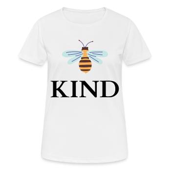 be child - Women's Breathable T-Shirt - white - Front - AI Model Female 172 dark (172cm)