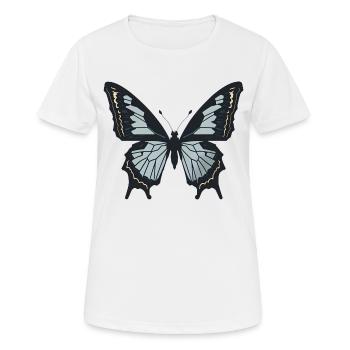 Simple Butterfly Minimalist Butterfly Minimalistic - Women's Breathable T-Shirt - white - Front - AI Model Female 172 dark (172cm)
