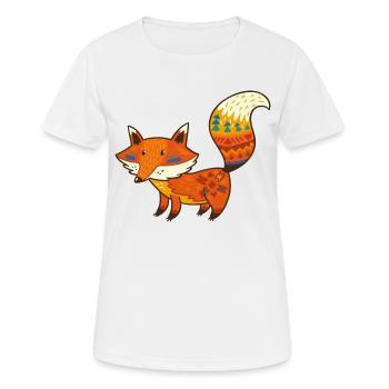 Wildtiere - Frauen T-Shirt atmungsaktiv - Weiß - Vorne - AI Model Female 172 dark (172cm)