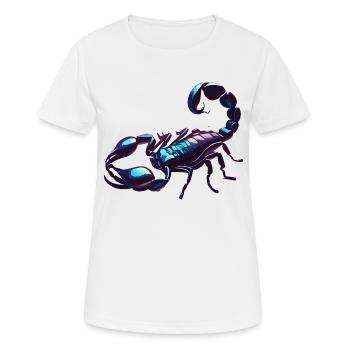 Stachel aus Chrom - Frauen T-Shirt atmungsaktiv - Weiß - Vorne - AI Model Female 172 dark (172cm)