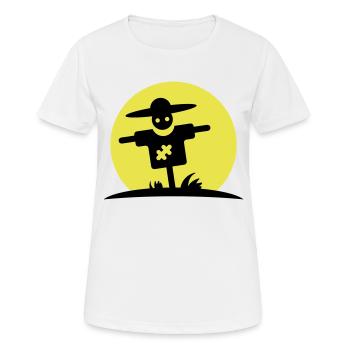 Scarecrow - Women's Breathable T-Shirt - white - Front - AI Model Female 172 dark (172cm)