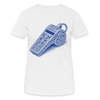 Whistle - Women's Breathable T-Shirt - white - Front - AI Model Female 172 dark (172cm)
