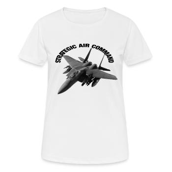 AVION - T-shirt respirant Femme - blanc - Devant - AI Model Female 172 dark (172cm)