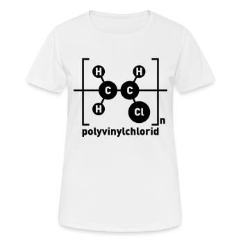 vinyl - Frauen T-Shirt atmungsaktiv - Weiß - Vorne - AI Model Female 172 dark (172cm)