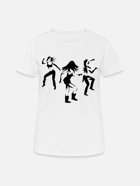 Charlie's Angels - Frauen T-Shirt atmungsaktiv - Weiß