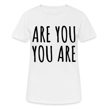 Are You are La Grande Vadrouille - Women's Breathable T-Shirt - white - Front - AI Model Female 172 dark (172cm)