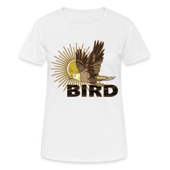 Oiseau de proie - T-shirt respirant Femme - blanc - Devant - AI Model Female 172 dark (172cm)