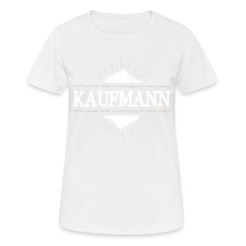 Kaufmann Beruf - Frauen T-Shirt atmungsaktiv - Weiß - Vorne - AI Model Female 172 dark (172cm)