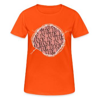 gift for cook gift for chef cook bake chef - Frauen T-Shirt atmungsaktiv - Neonorange - Vorne - AI Model Female 172 dark (172cm)