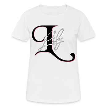lily - Women's Breathable T-Shirt - white - Front - AI Model Female 172 dark (172cm)