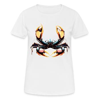 HOMARDS - T-shirt respirant Femme - blanc - Devant - AI Model Female 172 dark (172cm)