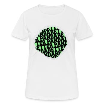 tierschützer spaß animalliberationfront zitat - Frauen T-Shirt atmungsaktiv - Weiß - Vorne - AI Model Female 172 dark (172cm)