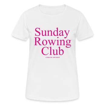 Sunday Rowing Club - Rowing - Rowers - Rowers - Women's Breathable T-Shirt - white - Front - AI Model Female 172 dark (172cm)