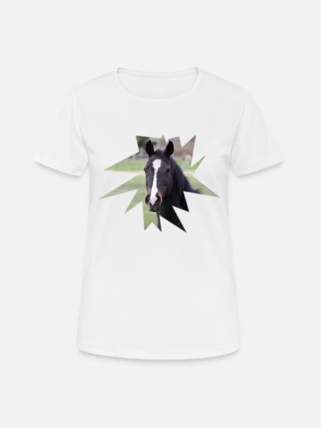 Horse. Horse. - Women's Breathable T-Shirt - white