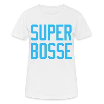 Super Bosse - Women's Breathable T-Shirt - white - Front - AI Model Female 172 dark (172cm)