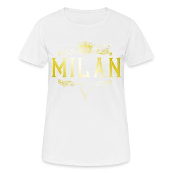 Kite - Women's Breathable T-Shirt - white - Front - AI Model Female 172 dark (172cm)
