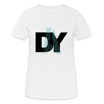 Sans titre 1 - T-shirt respirant Femme - blanc - Devant - AI Model Female 172 dark (172cm)