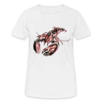 hummer - Frauen T-Shirt atmungsaktiv - Weiß - Vorne - AI Model Female 172 dark (172cm)
