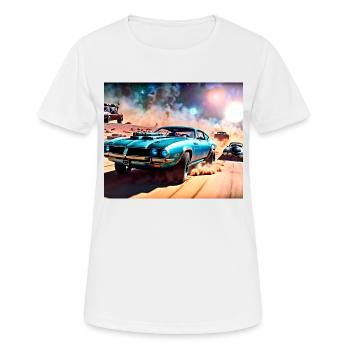 Mad and Furious #1 - Women's Breathable T-Shirt - white - Front - AI Model Female 172 dark (172cm)
