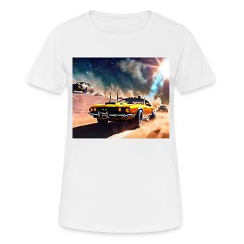 Mad and Furious #2 - Women's Breathable T-Shirt - white - Front - AI Model Female 172 dark (172cm)