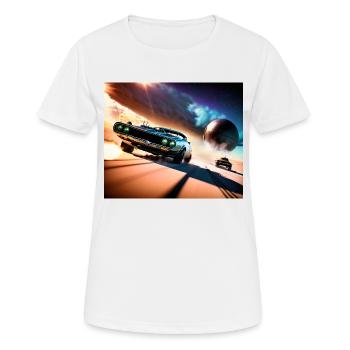 Mad and Furious #3 - Women's Breathable T-Shirt - white - Front - AI Model Female 172 dark (172cm)