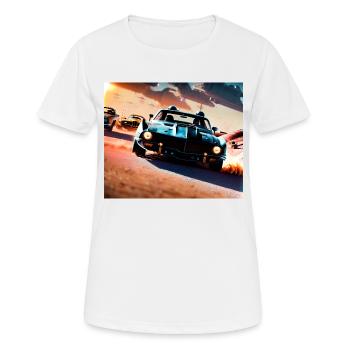 Mad and Furious #5 - Women's Breathable T-Shirt - white - Front - AI Model Female 172 dark (172cm)