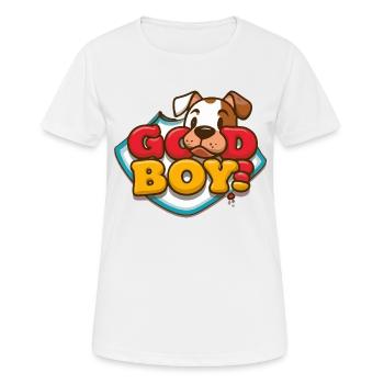 Guter Junge - Frauen T-Shirt atmungsaktiv - Weiß - Vorne - AI Model Female 172 dark (172cm)