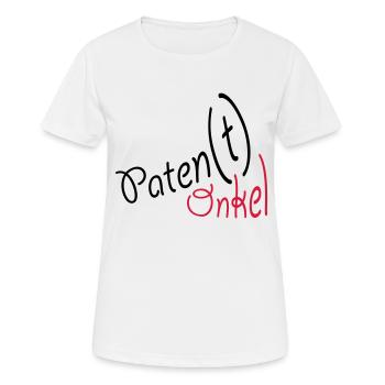 Parrain - T-shirt respirant Femme - blanc - Devant - AI Model Female 172 dark (172cm)
