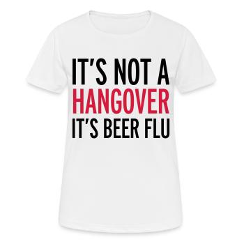 Beer - Frauen T-Shirt atmungsaktiv - Weiß - Vorne - AI Model Female 172 dark (172cm)