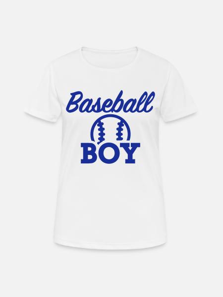 Baseball - Women's Breathable T-Shirt - white